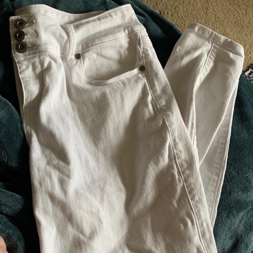 Torrid White Skinny Jeans